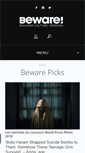 Mobile Screenshot of bewaremag.com